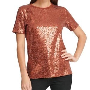 DKNY Sequin Blouse